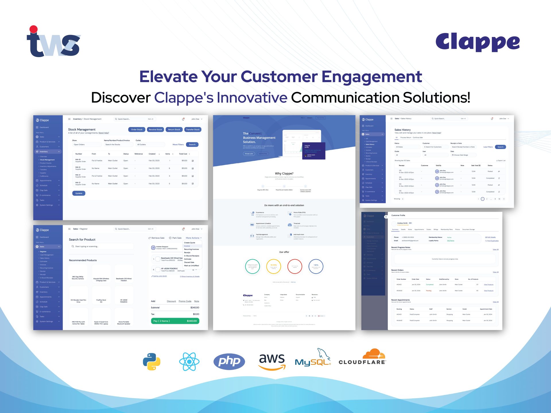 Clappe Business Management ERP
